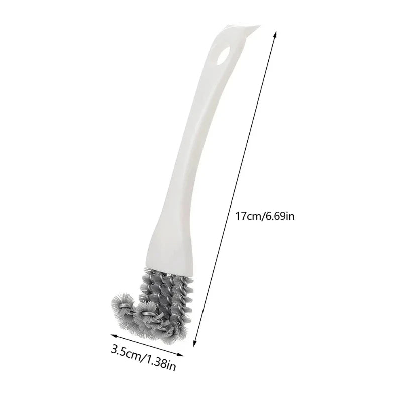 V-Shaped BBQ Grill Brush with Scraper – Heavy-Duty Stainless Steel Grill Cleaner