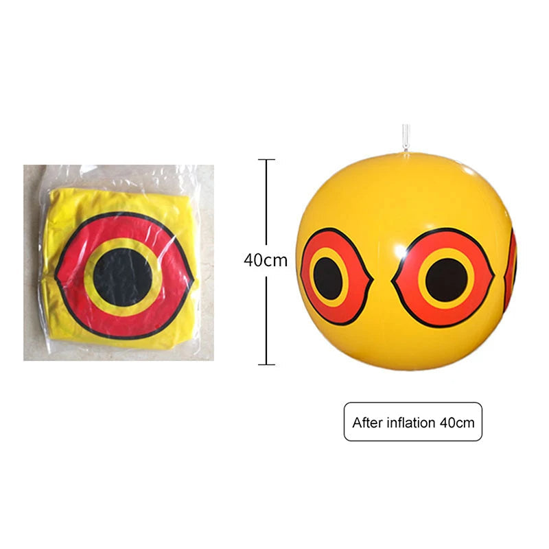 Inflatable Scare Eye Balloon Bird Repeller – Giant Visual Bird Deterrent