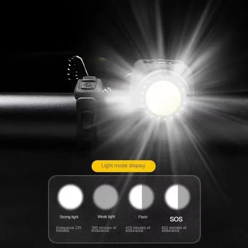 Electric Bike Horn & Front Light Set – Loud Horn & Safety LED Light for Cyclists