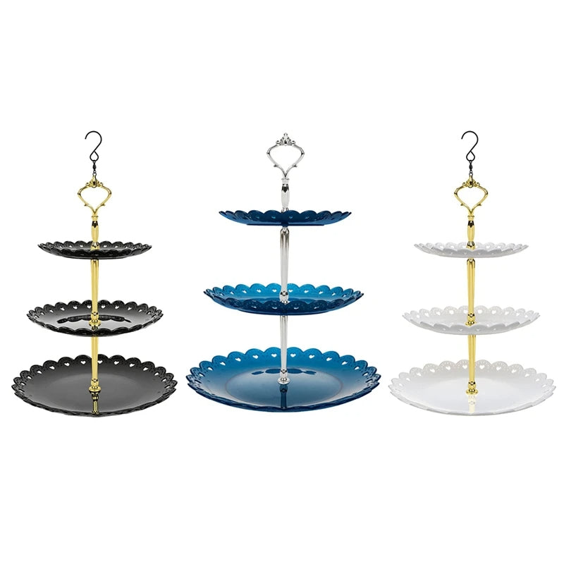 3-Tier Hanging Bird Feeder & Bird Bath Combo – Outdoor Garden Wild Bird Station