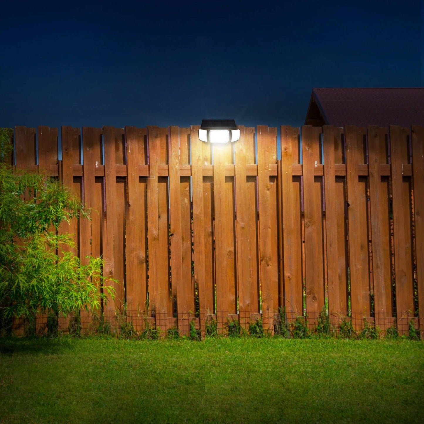 Solar Powered Flood Light with Motion Sensor – Bright Outdoor Security Light