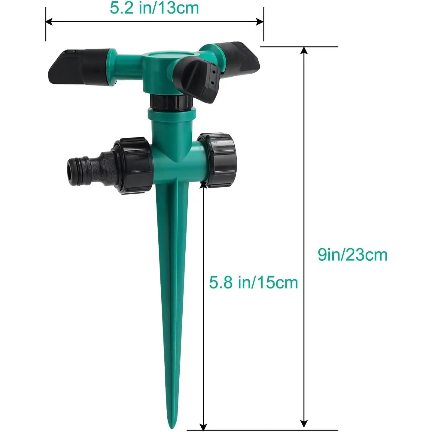 Garden Sprinkler System 5-Set – Complete Drip Irrigation Kit for Lawns & Beds