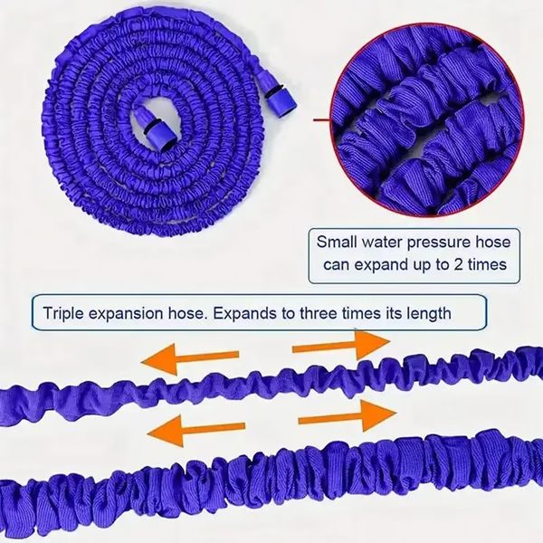 Premium Expandable Garden Water Hose – Lightweight Flexible No-Tangle Hose