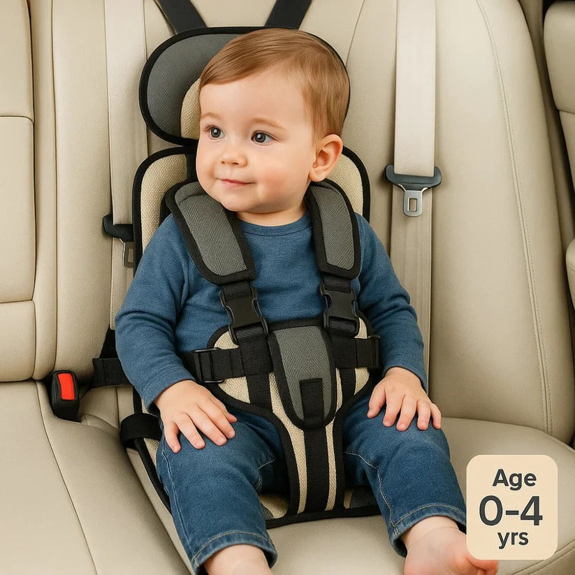 Portable Foldable Child Car Seat – Lightweight & Travel-Ready