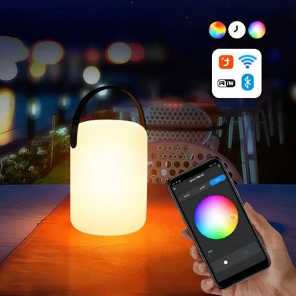 Cordless Waterproof LED Table Lamp – Rechargeable Indoor Outdoor Mood Light
