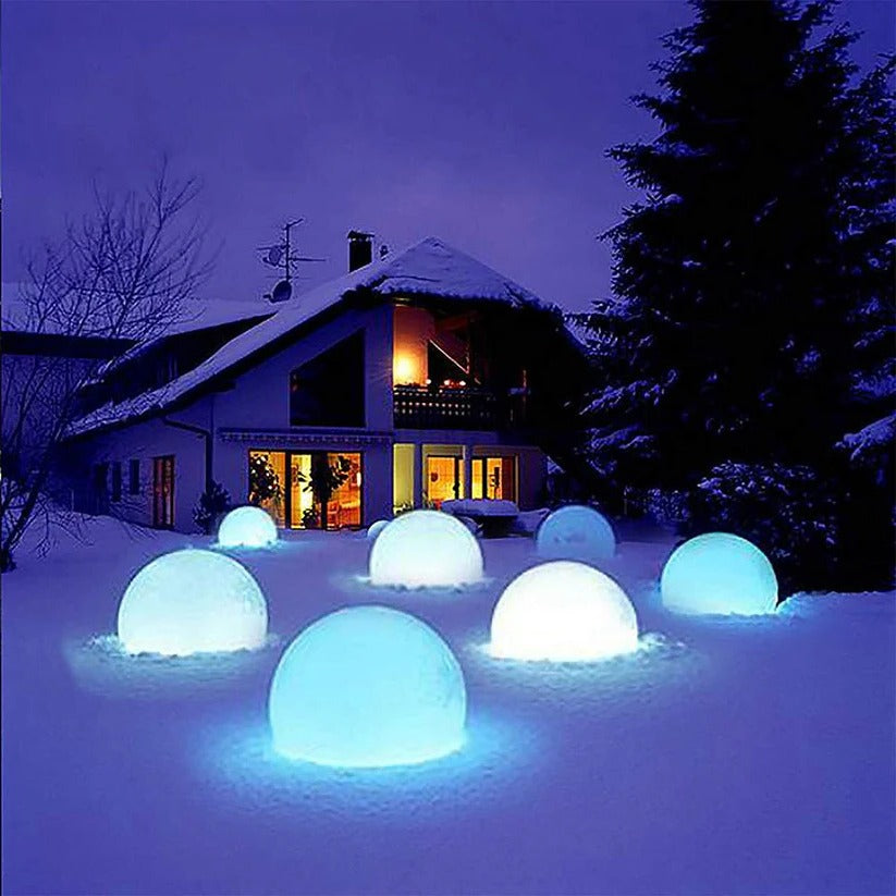 Outdoor Globe LED Light – Wireless Weatherproof 16-Colour RGB Sphere Lamp