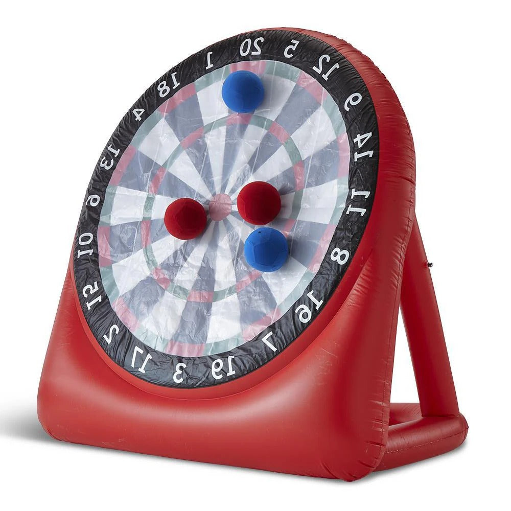Giant Inflatable Soccer Dartboard – Outdoor Family Party Game Set