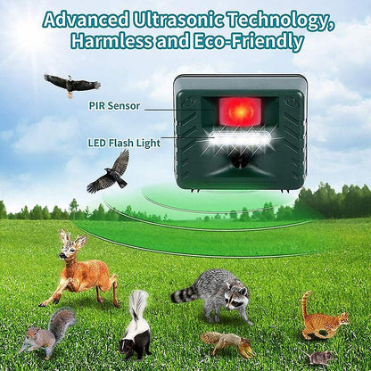 Ultrasonic Woodpecker Repeller – Solar Powered Effective Bird Control