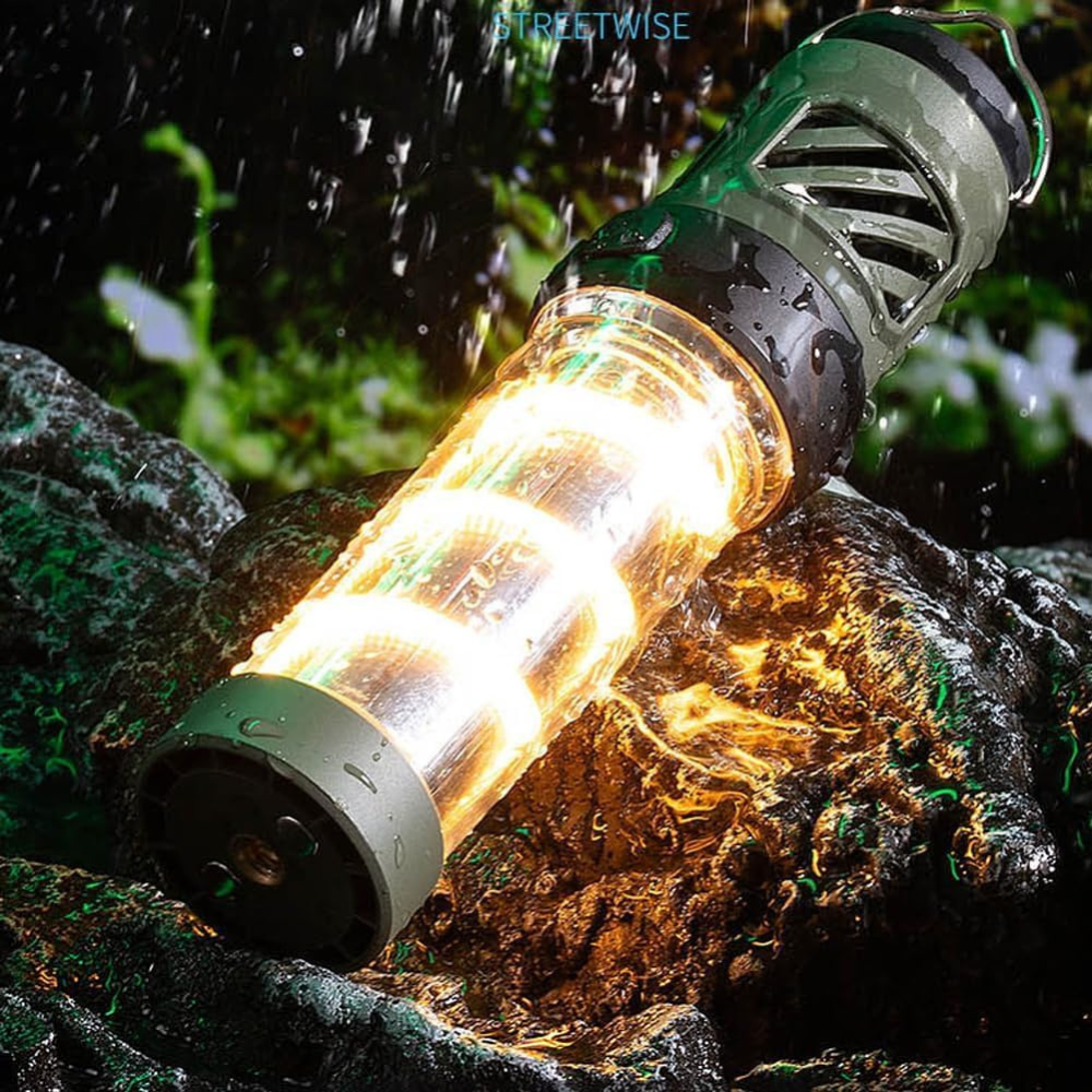 Rechargeable Outdoor Mosquito Repellent Lamp – UV Insect Trap & Bug Zapper