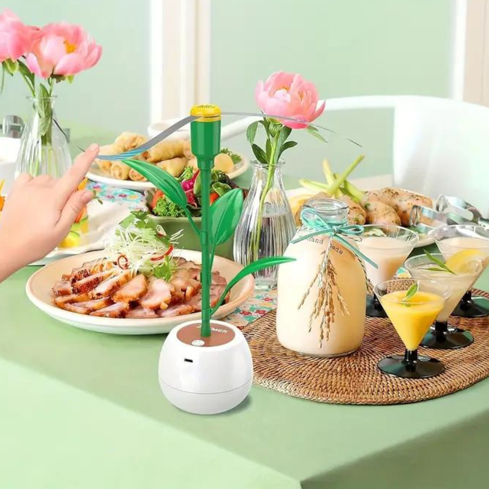 Tabletop Fly Repellent Fan – Outdoor Food & Patio Fly Deterrent Fan