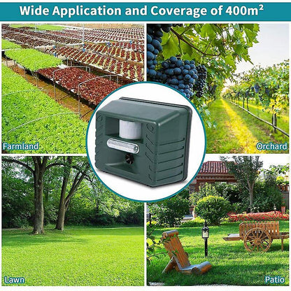 Ultrasonic Woodpecker Repeller – Solar Powered Effective Bird Control