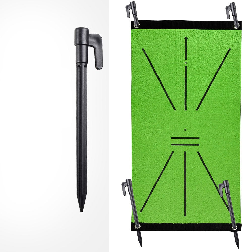 Golf Outdoor Swing Practice Mat – Portable Putting Green Training Mat