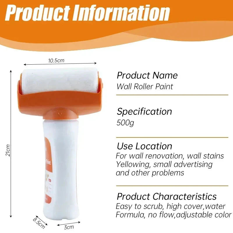 Antibacterial Wall Paint Kit – Easy-Application Interior Emulsion Paint Roller