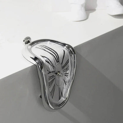 Salvador Dali Melting Clock – Surreal Decorative Desk Clock Replica