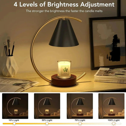 Dimmable Candle Warmer Lamp – Elegant Wax Melt Warmer Lamp with Dimmer