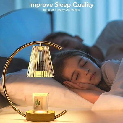 Dimmable Candle Warmer Lamp – Elegant Wax Melt Warmer Lamp with Dimmer