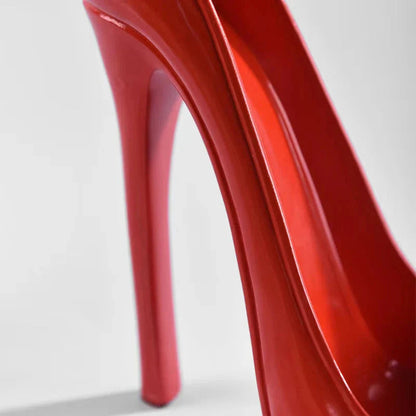 High Heel Wine Bottle Holder – Novelty Decorative Wine Rack for Home & Gifts