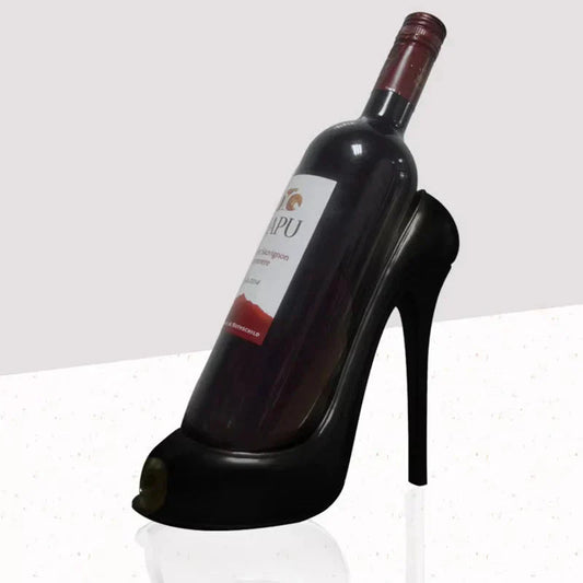 High Heel Wine Bottle Holder – Novelty Decorative Wine Rack for Home & Gifts