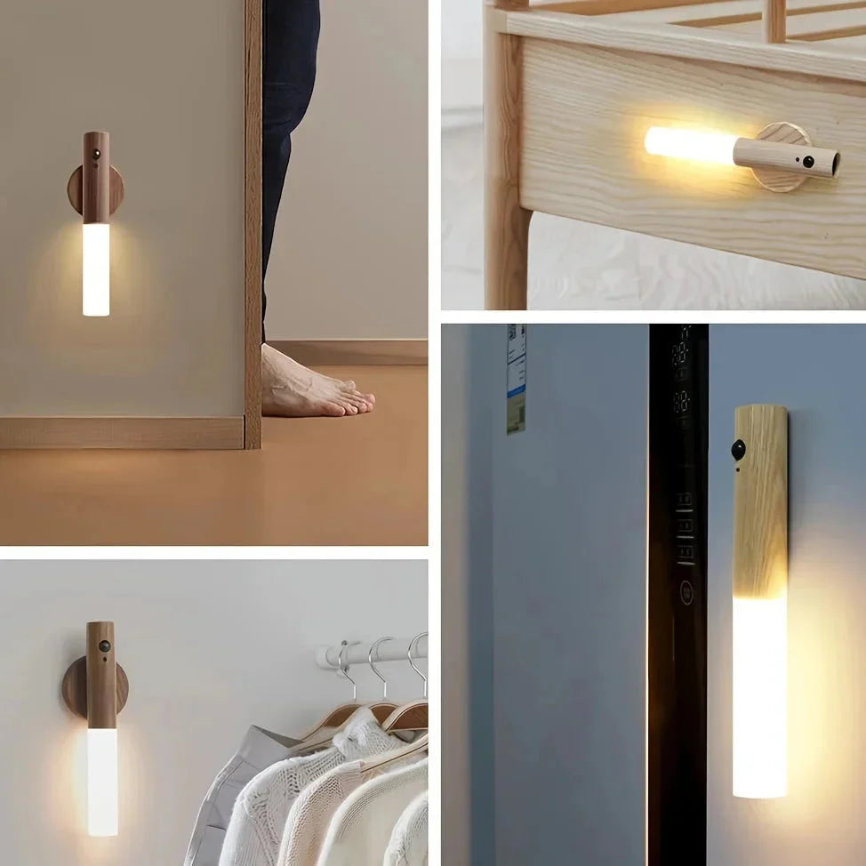 Smart Motion-Activated LED Light – Wireless Sensor Night Light for Hallways