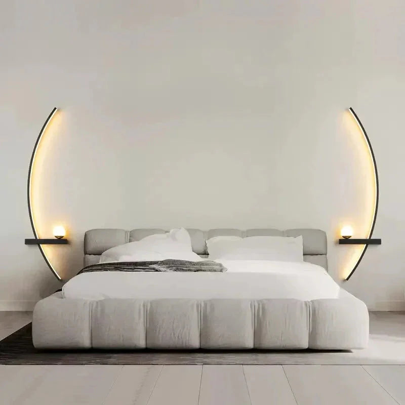 Modern LED Wall Lamp – Minimalist Indoor Sconce Light for Living Room & Bedroom