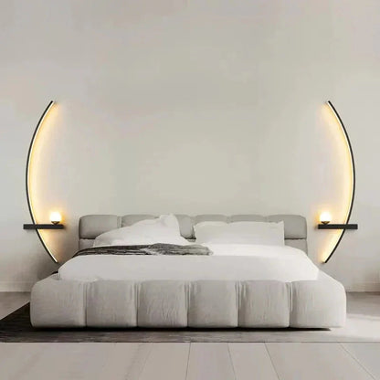 Modern LED Wall Lamp – Minimalist Indoor Sconce Light for Living Room & Bedroom