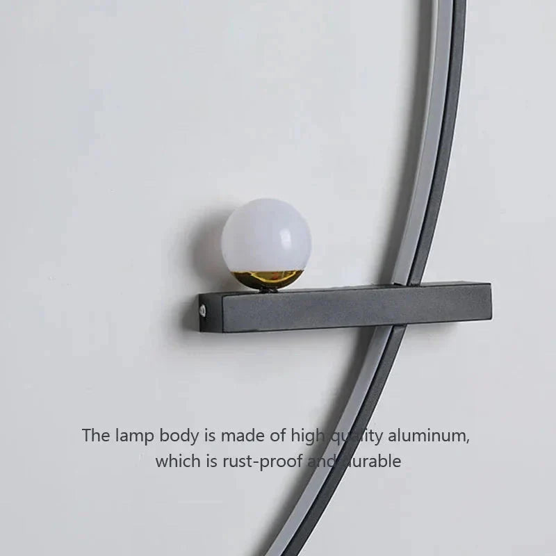 Modern LED Wall Lamp – Minimalist Indoor Sconce Light for Living Room & Bedroom