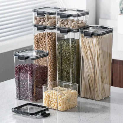 Airtight Food Storage Container Set – BPA-Free Kitchen Pantry Organisation Containers