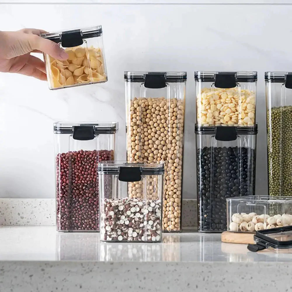 Airtight Food Storage Container Set – BPA-Free Kitchen Pantry Organisation Containers