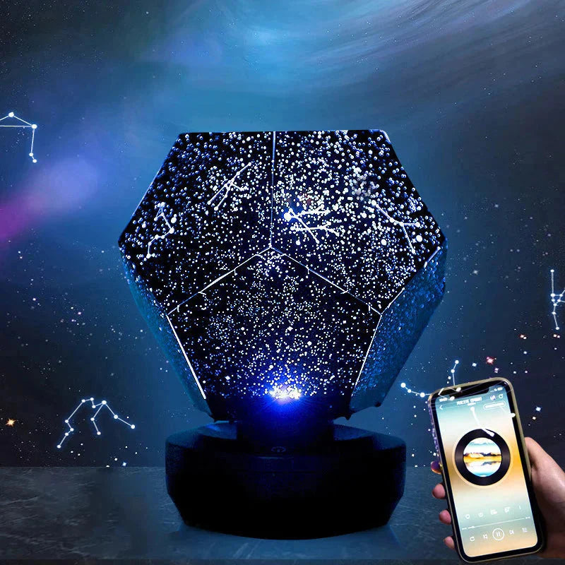 Star Projector Night Light – Galaxy Starry Sky LED Projector for Bedroom