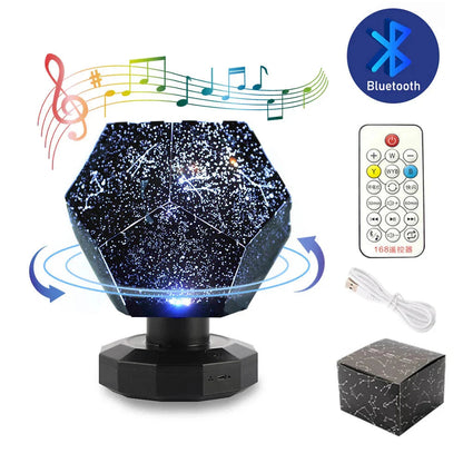 Star Projector Night Light – Galaxy Starry Sky LED Projector for Bedroom
