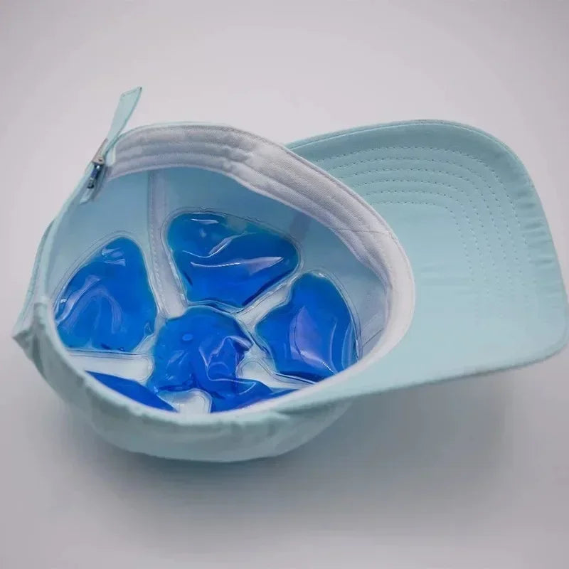 Ice Gel Cooling Pack for Hats & Helmets – Head Cooling Insert for Outdoor Work