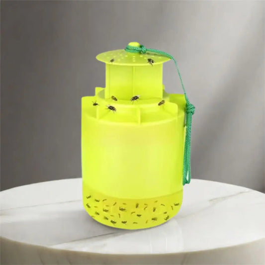 Heavy-Duty Reusable Outdoor Fly Trap – Large Hanging Fly Catcher Bag