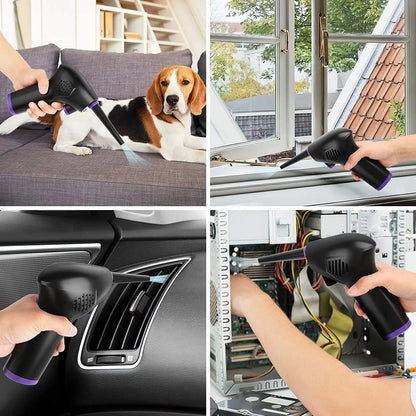 Cordless Air Duster – Rechargeable Electric Compressed Air Blower for Electronics