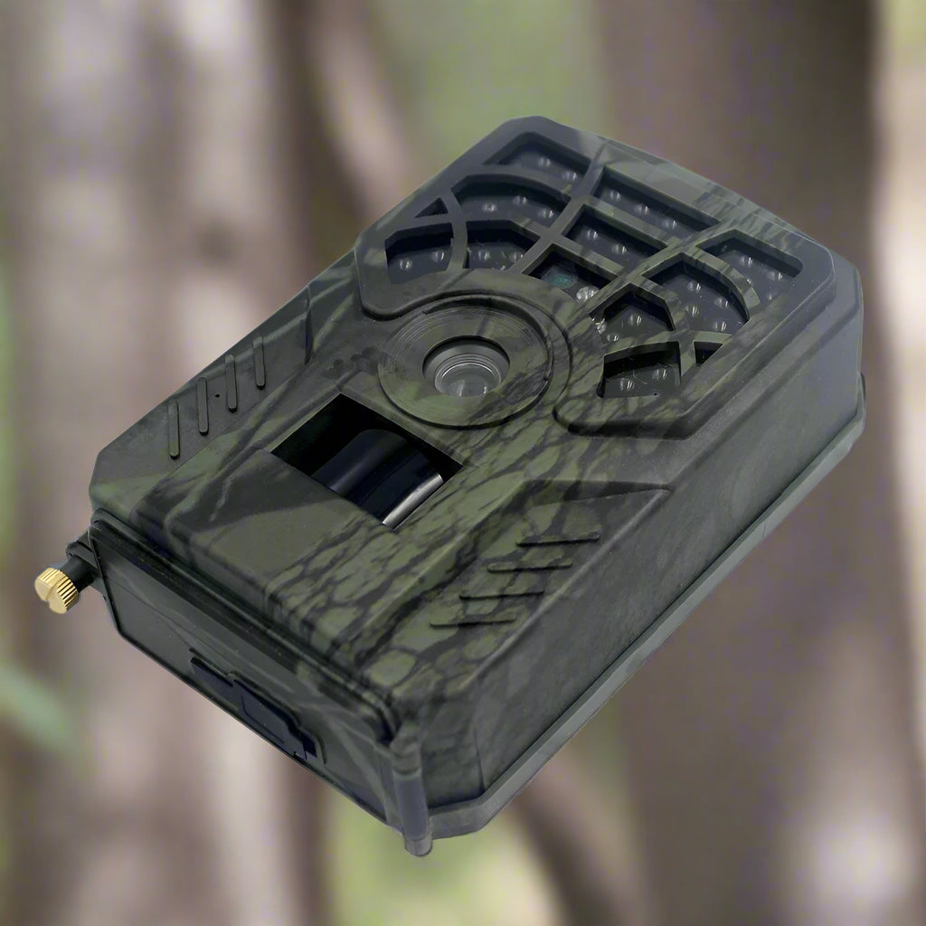 Camouflage Wildlife Trail Camera with Infrared Night Vision – HD Outdoor Security Camera