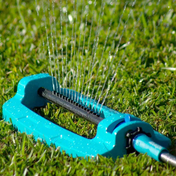 Wide-Range Oscillating Garden Lawn Sprinkler – Above-Ground Irrigation System