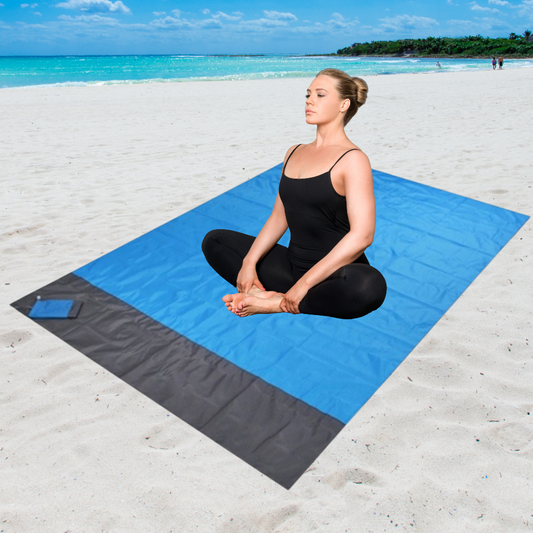 Heavy-Duty Camping Tent Tarp – Waterproof Beach & Picnic Shelter Blanket