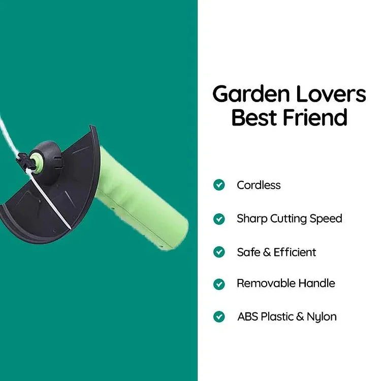 Cordless Mini Electric Weed Trimmer – Lightweight Garden Wacker