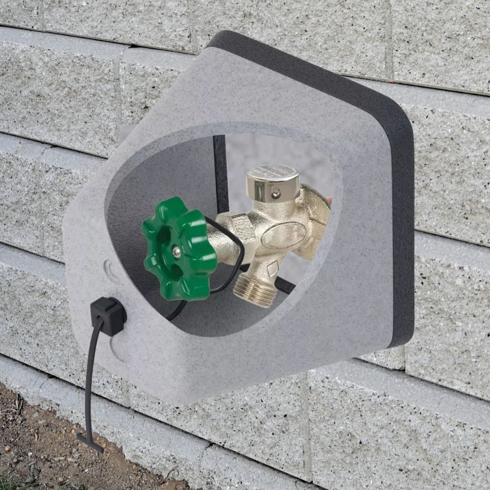Outdoor Faucet Insulation Cover – Frost-Proof Winter Spigot Protector