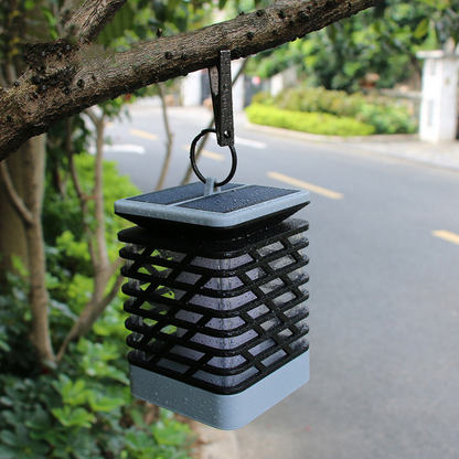 Solar LED Garden Lantern – Decorative Outdoor Solar Powered Patio Lantern