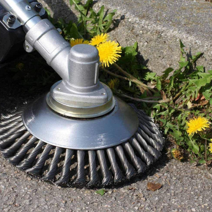 Carbon Steel Weed Brush & Trimmer – Multi-Purpose Garden Weeding Tool