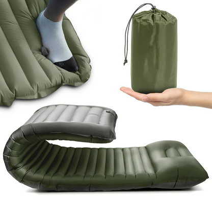 Inflatable Portable Camping Mattress – Lightweight Air Sleeping Pad for Outdoor
