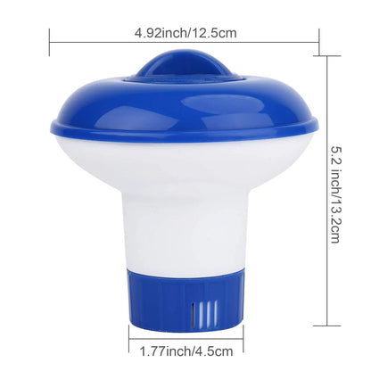 Adjustable Pool Chlorine Floater – Slow-Release Chemical Dispenser for Swimming Pools