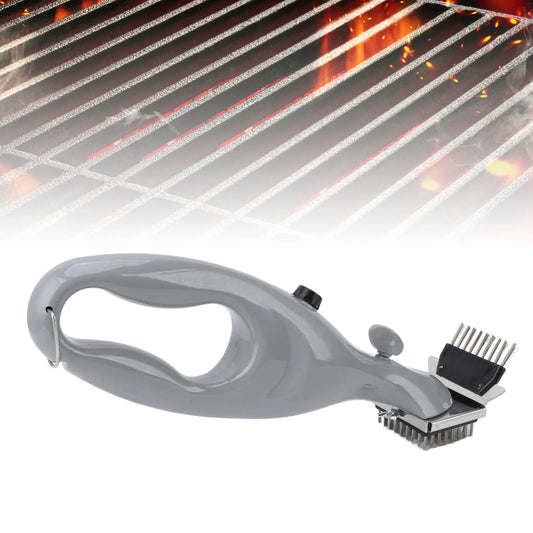 Steam Cleaning BBQ Grill Brush – Bristle-Free Safe Barbecue Cleaner