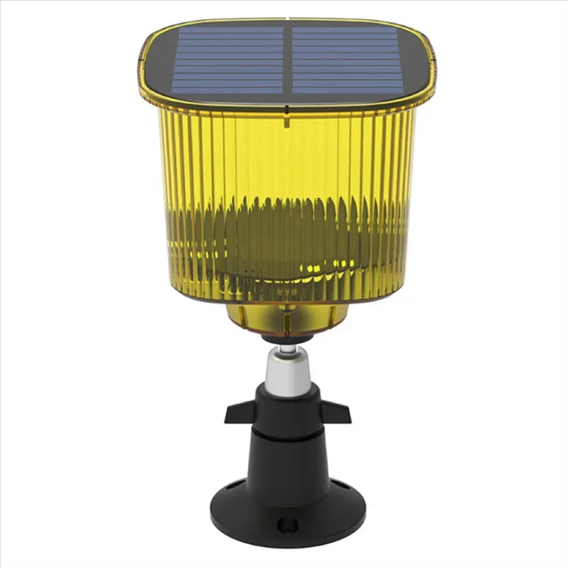 Solar Bird Repeller with Sound & Light – Motion-Activated Garden Pest Scarer
