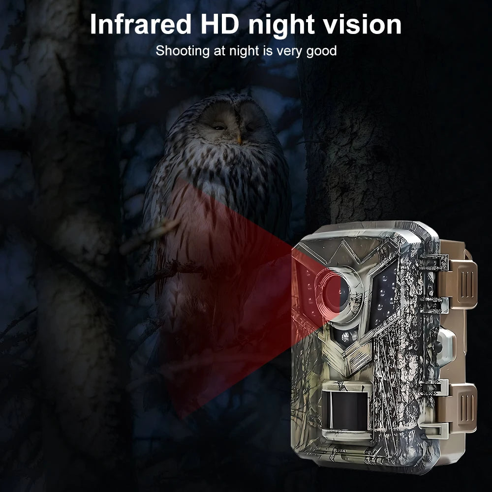 StealthView Night Vision Trail Camera – Covert Wildlife & Security Camera