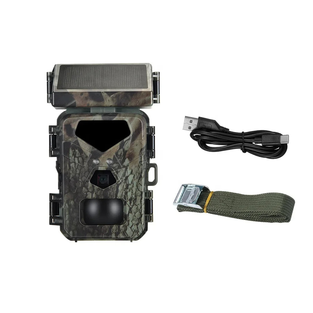Compact Solar Trail Camera – Outdoor Wildlife & Security Monitoring Camera