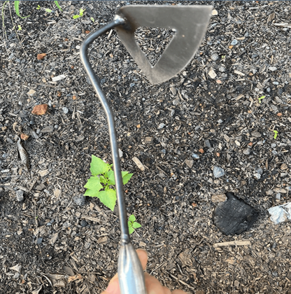 All-Steel Hollow Hoe – Heavy-Duty Garden Cultivator Weeding Tool