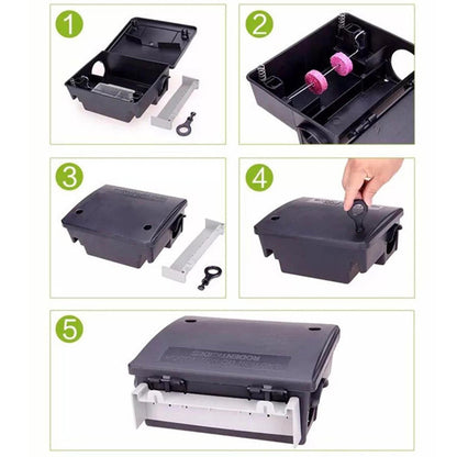Professional Humane Mouse Trap – No-Kill Live Catch Trap for Indoor & Outdoor