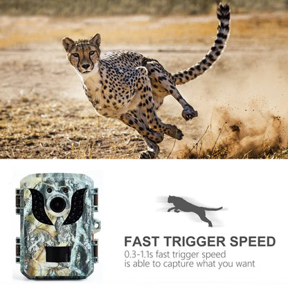 HD Infrared Night Vision Wildlife Camera – Compact Outdoor Trail Security Camera