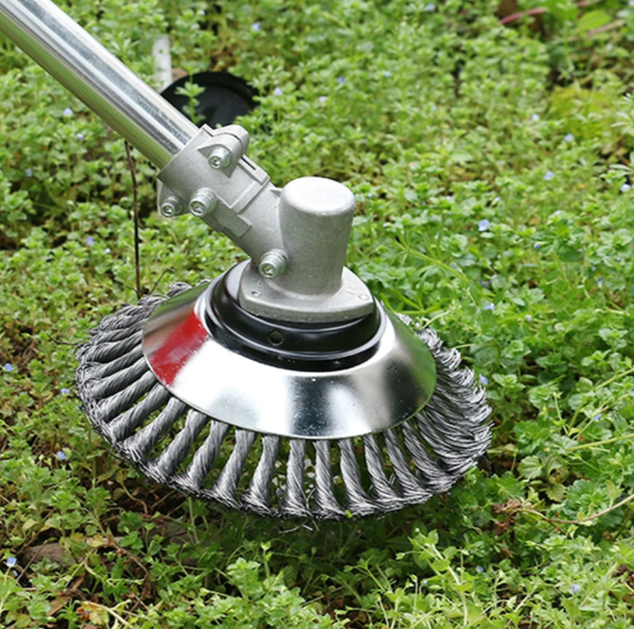 Carbon Steel Weed Brush & Trimmer – Multi-Purpose Garden Weeding Tool